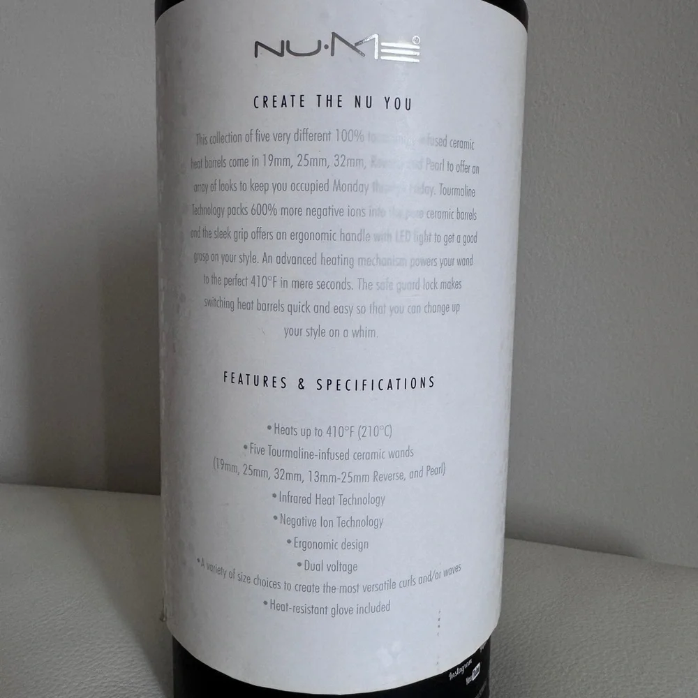NUME LUSTRUM 5-IN-1 CURLING WAND - Picture 6 of 16